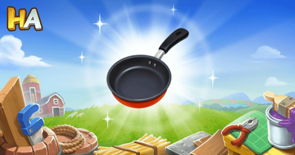   Pode me emprestar um pouco de Frigideira?