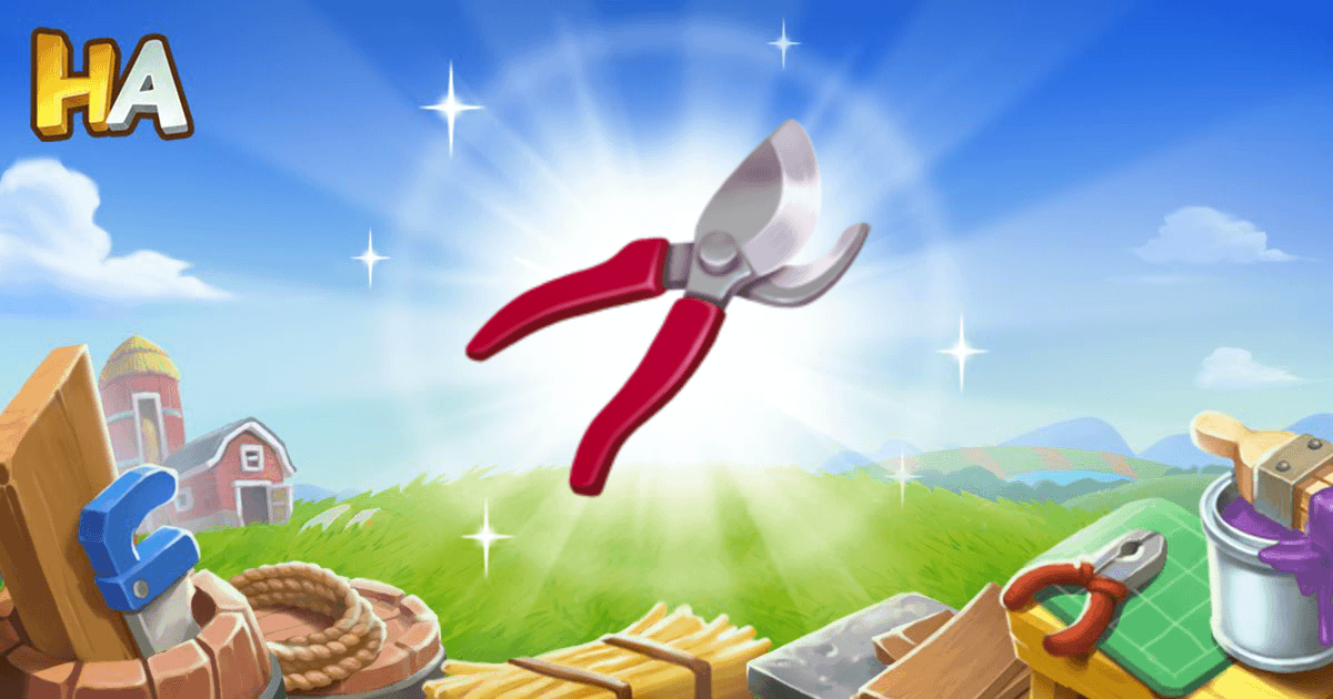   Pode me emprestar um pouco de Tesoura Florista?