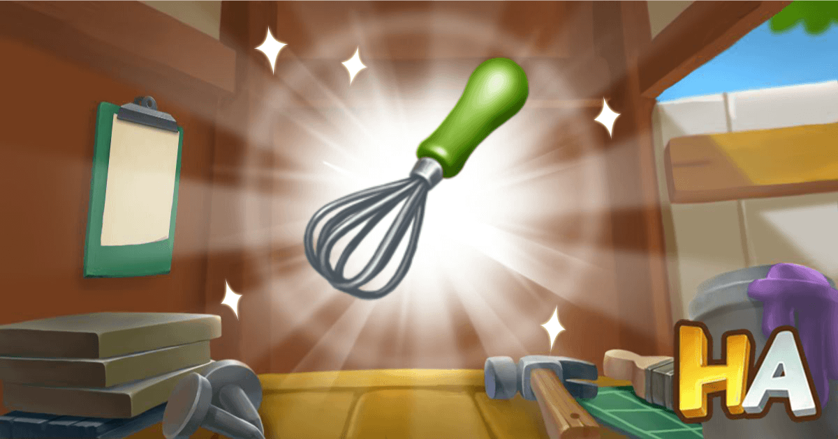   Can you lend me an extra Whisk?